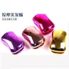 Venta al por mayor de fábrica peine de masaje de plástico con forma de jabón color galvanizado peine de masaje con forma de jabón peine de masaje galvanizado peine para el cabello