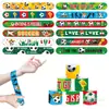Novo Design da Amazon Pulseira com Fecho de Pressão Bola de Futebol Copa do Mundo Decoração de Festa Infantil Pulseira com Fecho de Pressão