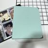 Álbum de Almacenamiento de Tarjetas Pequeñas Postales Boletos Láser de Nueve Cuadrículas Encuadernado en Cuero B5 de Hojas Sueltas Álbum para Tarjetas Fotográficas de 4 pulgadas 5 pulgadas 6 pulgadas