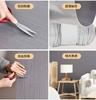 Papel de parede autoadesivo imitando madeira à prova d'água para cozinha adesivos feios renovados 3D sala de estar sofá parede de fundo de TV adesivos