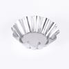 Aluminio encaje grueso torre de huevo molde para copa de huevo tarta portuguesa copa de crisantemo copa de huevo redonda de coco molde para pastel