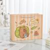 Bolsa de regalo para el Día del Niño, bolsa de regalo de cumpleaños, bolsa de papel portátil con dibujos animados, bolsa de mano creativa con tablero horizontal.