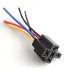 Estoque de fábrica fornece assento de relé de carro conector de assento conector 5 pinos soquete elétrico de ar condicionado com terminal