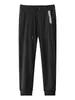 Pantalones Casuales Elásticos en Cuatro Direcciones para Hombre, Estilo Delgado Transpirable de Verano, Cintura Elástica, Pantalones Jogger de Punto con Estampado, Pantalones Deportivos para Hombre 205004