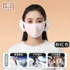 Orejeras de Nube Invierno para Mujer Calientes Antihielo Mascarilla Facial de Aspecto Elegante Otoño Engrosada Máscara de Protección para los Oídos a Prueba de Viento y Frío para Ciclismo de Otoño