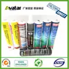 Gris, rosa, negro, blanco, marrón color Vidrio silicona Pegamento para vidrio