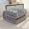 Manta jacquard a cuadros de tafetán, manta multifuncional para siesta, manta para aire acondicionado de oficina, manta de forro polar para sofá, venta al por mayor y a medida