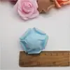 Ventas Directas de Fábrica 4cm PE Borde Rizado Cabezas de Rosa de Espuma Cadena de Luces LED Decoración Flores Rosas del Día de San Valentín DIY