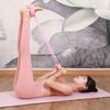Corda de pular fitness caseira personalizada, faixa de resistência para yoga, cinta fina para barriga, auxílio para abdominais, pedal de fitness, puxador