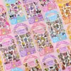 Paquete de Pegatinas Portátil Mascota Transparente Impermeable Pegatinas para Agenda Materiales de Decoración para Funda de Teléfono Pegatinas Lindas Pegatinas para Estudiantes