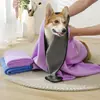 Toalla Absorbente de Agua para Mascotas: Toalla de Baño Grande de Coral Fleece de Alta Resistencia de Secado Rápido para Perros y Gatos, Diseñada Específicamente para el Baño de Mascotas