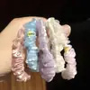 Estilo Coreano Lindo Pollito Margarita Anillo para el Pelo Intestinal Cuerda para el Pelo de Crisantemo Pequeño Ropa de Noche para Mujer Puesto de Mercado Accesorios para el Cabello Boutique Banda de Goma