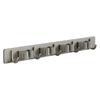 Gunmetal Clipe de Parede para Mop Aço Inoxidável Gancho Sem Furo Organizador de Armazenamento para Banheiro Multifuncional Suporte para Vassoura