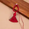 Llavero con Borlas de 5 cm, Soporte de Anillo para Teléfono Móvil, Accesorios de Bolsita al por Mayor