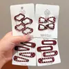 Pinza BB para Niñas Pinza para el Cabello de Estrella de Cinco Puntas Tocado 2025 Nueva Pinza Pinza para Flequillo de Cabello Roto de Bebé Pinza para el Cabello de la Frente de Niños