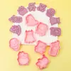 Serie de Halloween Molde para Galletas Libro Mágico Molde de Simulación de Dibujos Animados 3D Galletas Impresas de Anime Veneno DIY