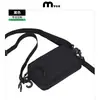 Bolsa para Caminar, Bolso Cruzado de un Solo Hombro, Bolsa Pequeña Deportiva Casual, Bolsa para Teléfono Móvil de Viaje, Logo Personalizado, Bolsa de Cuero Genuino para Teléfono Móvil para Hombres