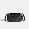 Bolso Mujer 2025 Nuevo Moda Bolso de Hombro Cruzado Bolso Caja Brillante para Mujer Bolso Cuadrado Pequeño Romboidal Bolso de Cámara Láser