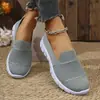 Zapatos planos de mujer a la moda, de corte bajo, suela blanda, talla grande, nuevos, punta redonda plana, zapatos casuales para mujer 2026, zapatos para mamá