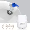 Válvula de bola de almacenamiento de agua de 2 puntos para barril, 2 puntos de rosca interna a interruptor de tubería de 2 puntos, accesorios para máquina de agua pura, válvula de bola de barril de presión de 2 puntos 3.2g