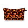 Nueva Bolsa de Cosméticos Estampada de Halloween Estilo Coreano Bolsa de Almacenamiento de Gran Capacidad Bolsa de Lavar para Salidas Diarias