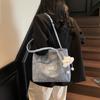 Bolso Casual Nuevo de Gran Capacidad para Mujer 2025 Moda Casual Retro Nicho para Viajero Bolso de Hombro Estilo Extranjero Bolso Tote
