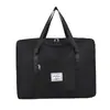 Bolsa de viaje engrosada y plegable, adecuada para viajes cortos, uso en el gimnasio y para empacar ropa para mudarse; gran capacidad