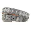 Cinturón de diamantes de imitación transfronterizos, moda femenina, estilo punk, tendencia, cinturón decorativo de alta gama para mujer, cinturón para hombre