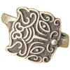 Plata de Ley S925 Chapada en Oro Hebilla de Bestia Mariposa Botón de Presión Conexión Colgante Hebilla Estilo Chino Accesorios para Joyería DIY