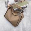 2024 Fabricante de Bolsas Mãe e Filha Atacado Bolsa de Ombro Único Feminina Bolsa de Mão Couro Genuíno Camada Superior Bolsa de Balde de Couro Bovino Bolsa de Balde de Couro Genuíno