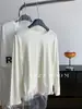 Camiseta Interior Casual Sencilla para Mujer con Dobladillo de Malla, Falso Dos Piezas, Corte Ajustado, Color Sólido, Manga Larga, Moderna para Principios de Primavera 2026