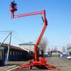 Mantenimiento de farola mantenimiento de propiedad equipo de trabajo aéreo plataforma elevadora carretilla elevadora manivela elevador hidráulico de manivela plataforma elevadora