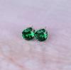 Nuevos pendientes sencillos de diseño moderno, pendientes con sentido del humor, multicolores, elegantes, redondos, de 8 mm, con circonitas superbrillantes, accesorios de ropa.