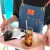 Juego de jarra y vasos de vidrio resistente al calor estilo japonés para uso doméstico, apto para jugo, agua fría, leche y cold brew