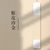Eje colgante Zen en blanco rollo de caligrafía papel de arroz medio maduro pintura colgante china nueva montado al por mayor fábrica de impresión recto