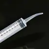 Jeringa Dental de 12ml Tubo Curvo Veterinario Tubo Booster Oral Curvo Aguja Oral Tubo Esterilizado Empaque Irrigador Alimentador
