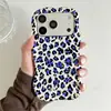 Suministro Exclusivo Transfronterizo de Funda para Teléfono con Estampado de Leopardo Azul Klein para iPhone 18 Pro Max, Cubierta Protectora Anticaídas, Personalizable con Tu Propio Diseño