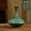 Cerâmica de Grés Cerâmica Artesanal Pequeno Vaso Jingdezhen Utensílios de Flor para Casa Arranjo de Flores de Mesa Prateleira Bogu Retrô Enfeites Decoração