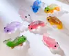 Carpa miniatura simulada que brilla en la oscuridad, nuevo accesorio DIY, pez brillante creativo para decoración de acuario