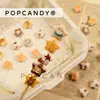 Contas Estreladas de Acrílico com Desenhos Animados e Furos para Correntes de Celular e Pingentes de Bolsa Artesanais DIY, Contas Soltas