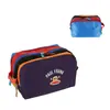 Bolsa de aseo deportiva Dopamine de Paul Frank para mujer, Bolso cruzado de nailon con bloques de color de gran capacidad, Bolso de mano