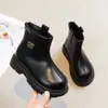 Botas para Niña Botas tipo Martin para Niño Botas Cortas de Pequeña Princesa 2026 Nuevas Botas de Otoño Individuales Botas de Cuero para Bebé