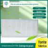 Filtro de Lavagem com Efeito Rústico Elementar Placa de Efeito Primário de Aço Inoxidável Filtro do Sistema de Ar Fresco do Ar Condicionado