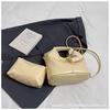 Bolsa Pequena Vintage Outono e Inverno Feminina 2025 Nova Chegada Elegante Versátil Bolsa Transversal de Alta Qualidade Super Quente Bolsa de Balde Portátil