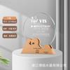 Nuevo Trofeo de Cristal Impresión 3D Material Nuevo Creativo Medalla Hecha a Medida Impresión a Color Reunión Anual Corporativa Premio de Reconocimiento Destacado
