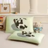 Funda de almohada Tencel para niños Clase A, 60 unidades, 30x50, individual, para bebé, verano, enfriamiento, seda de hielo, funda para núcleo de almohada, par