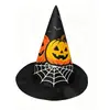 Sombrero de Bruja de Halloween, Sombrero de Bruja Mago Calabaza, Artículos Decorativos, Accesorios para Actuación de Baile de Jardín de Infancia