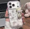 Conejito de Peluche Otoñal Adecuado para Teléfono Apple 17 iPhone 16 Pro Max Huawei Mate 70 Honor Funda Protectora