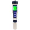 Pluma de prueba de calidad del agua de alta precisión para acuicultura, pecera, salinómetro PH/TDS/EC/salinidad/temperatura del agua