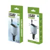 Cargador Bluetooth para coche PD30W adaptador de encendedor de carga rápida para coche con cable retráctil y carga rápida